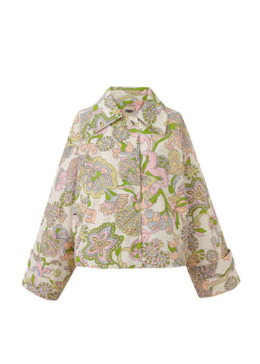 flower print One Size Jassen - Chanone Cachemire Jacket van FRNCH