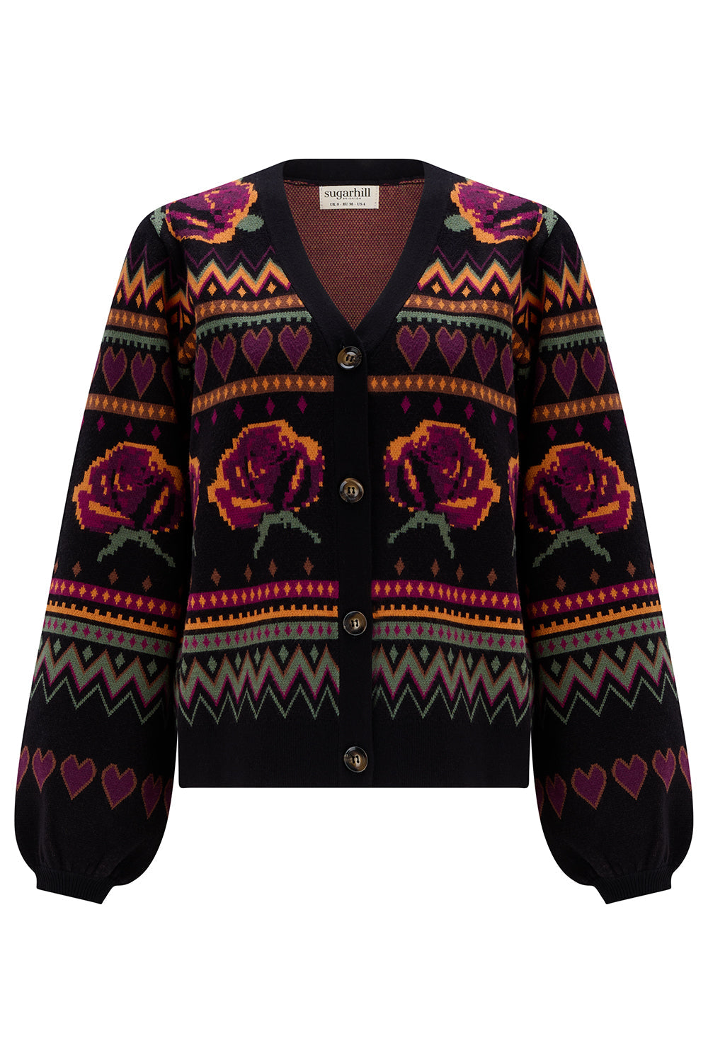 Adrian Cardigan roses