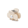Off White Mini Haar Accessoires - Three-leaf Clover Pearly Mini van SUI AVA