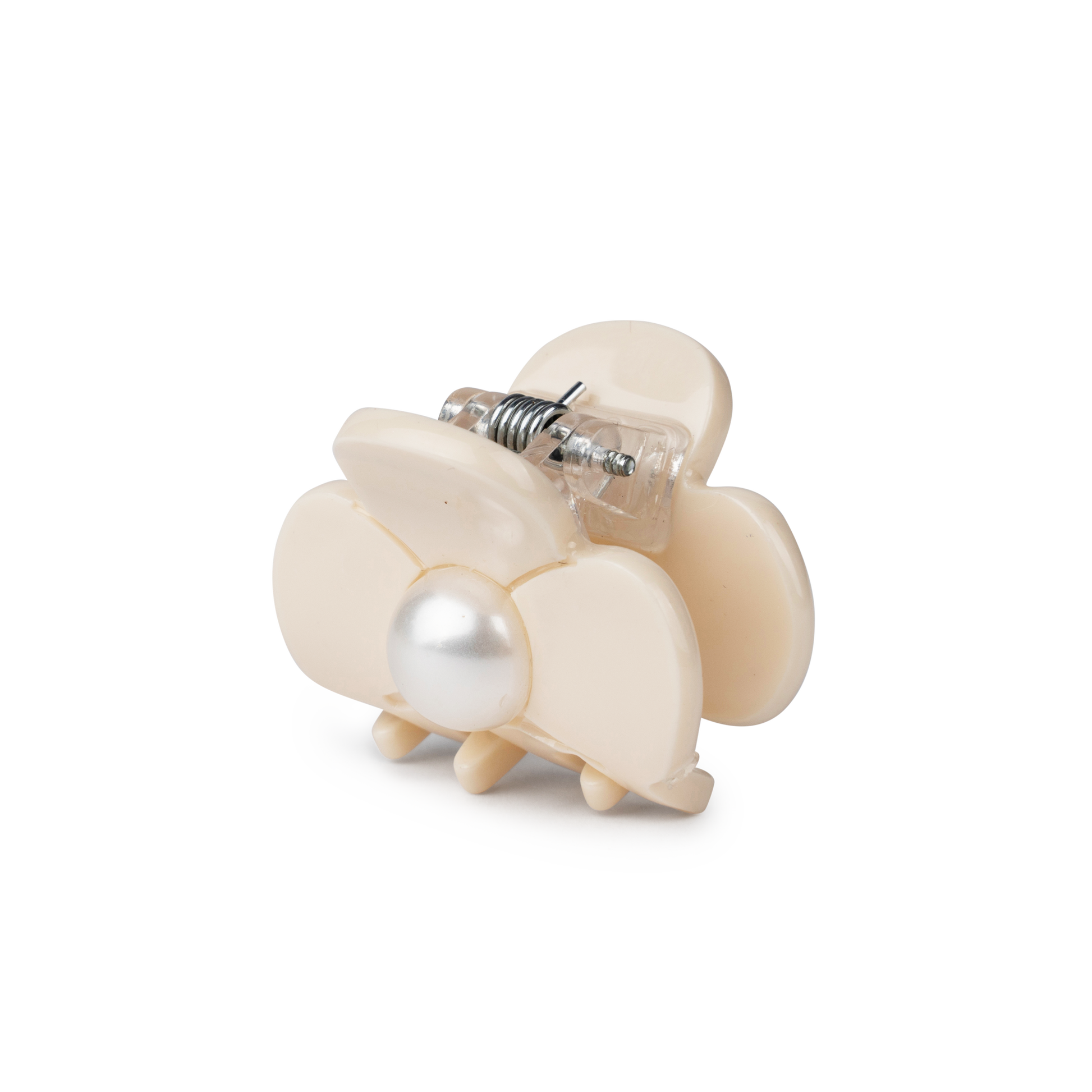 Off White Mini Haar Accessoires - Three-leaf Clover Pearly Mini van SUI AVA