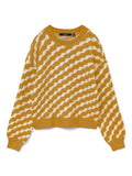 Harvest GoldW.BIRCH Pulls - Vmlara Ls O-Neck Pullover van Vero moda
