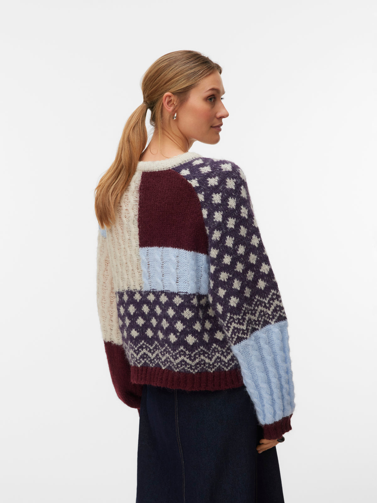 Vmkristin Ls O-Neck Pullover