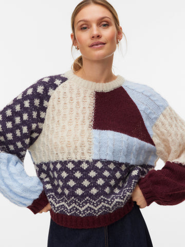 Vmkristin Ls O-Neck Pullover