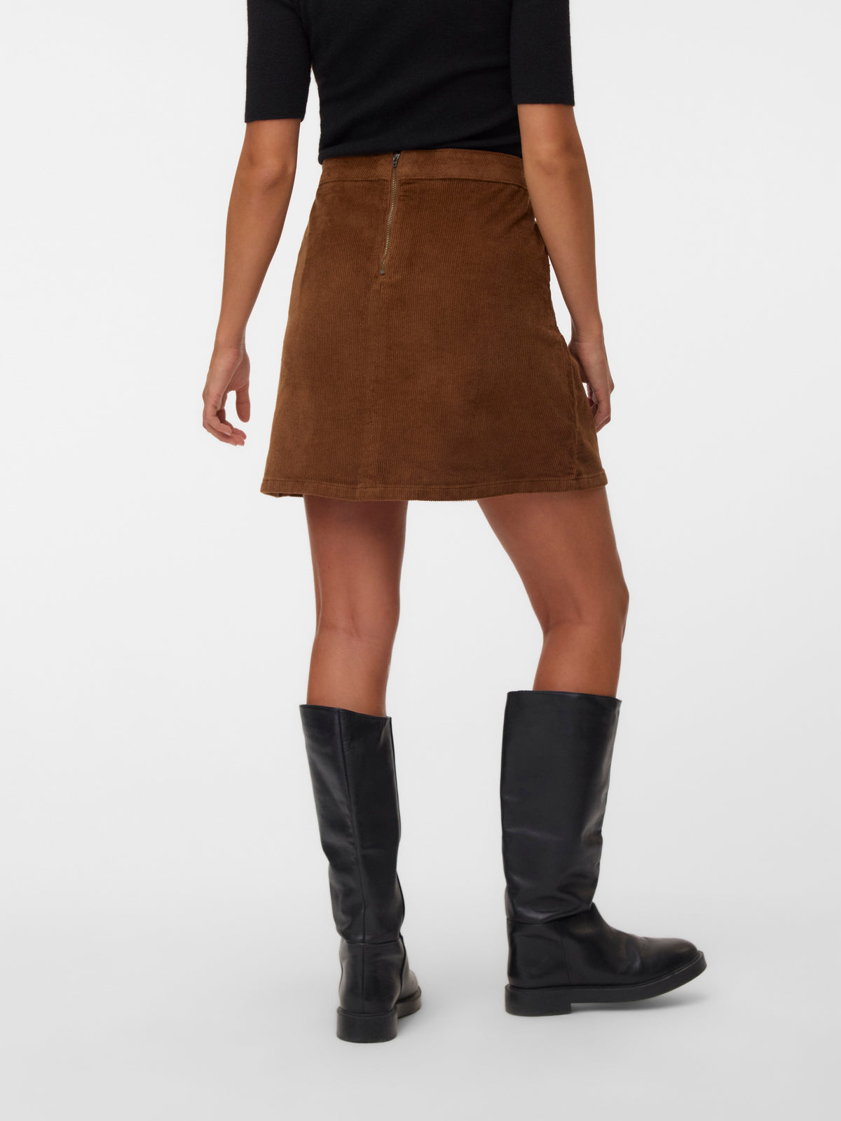 Vmkata Hr Corduroy Short Skirt Noos