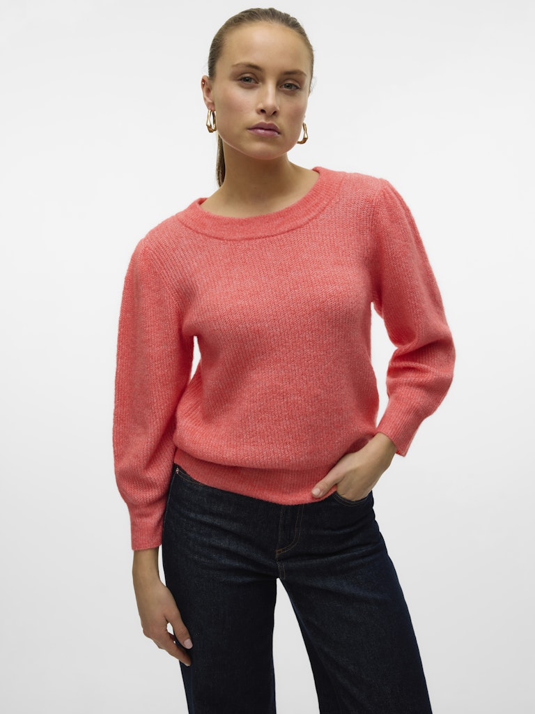 Pulls - Vmvigga 3/4 Rib Pullover van Vero moda