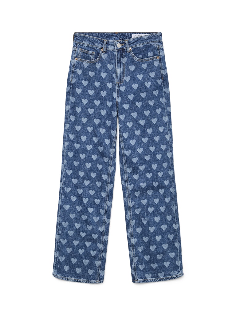 Jeans - Vmtessa Hr Wide Jeans Print van Vero moda