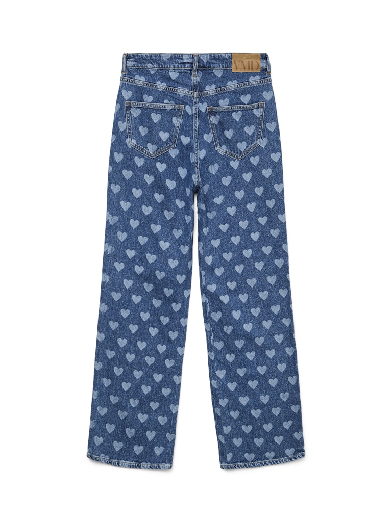 Jeans - Vmtessa Hr Wide Jeans Print van Vero moda