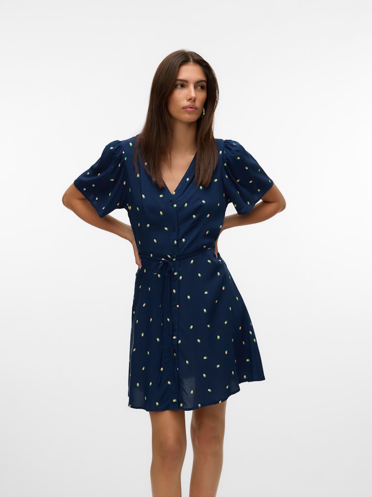 Jurken - Vmalba Ss Short Dress Noos van Vero moda