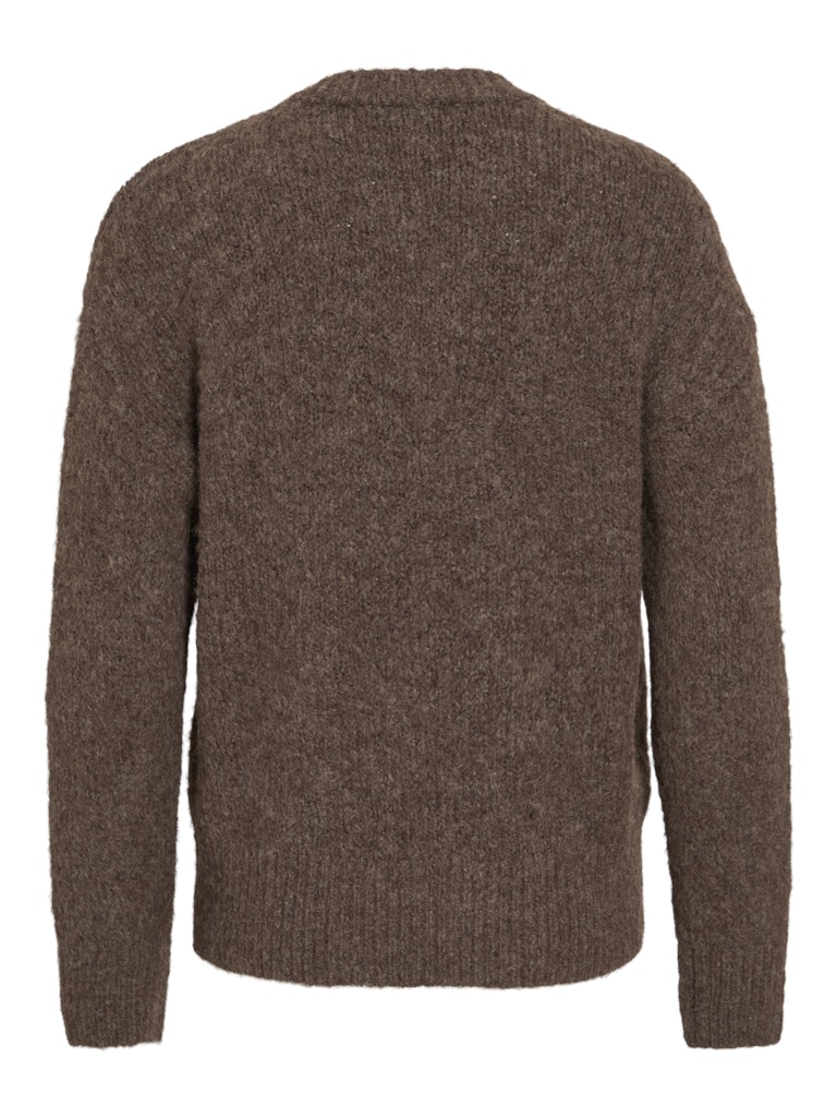 Shaved chocolate Pulls - Vimarley L/S Zip Cardigan van Vila