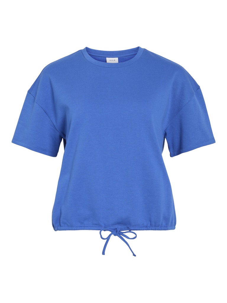Nebulas Blue KENTUCKY CEST LA VIE Sweaters - Vifranne S/S Sweat Top van Vila