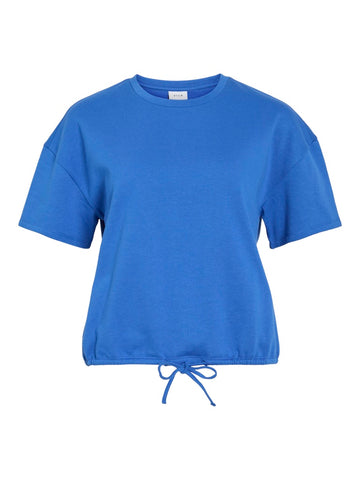 Nebulas Blue KENTUCKY CEST LA VIE Sweaters - Vifranne S/S Sweat Top van Vila