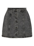 Medium Grey Denim Rokken - Viamori Hw A-Shape Skirt van Vila