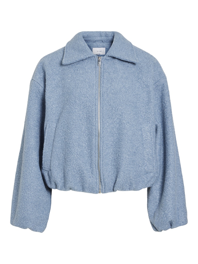 Blissful Blue Jassen - Vijadas Bomber Jacket van Vila