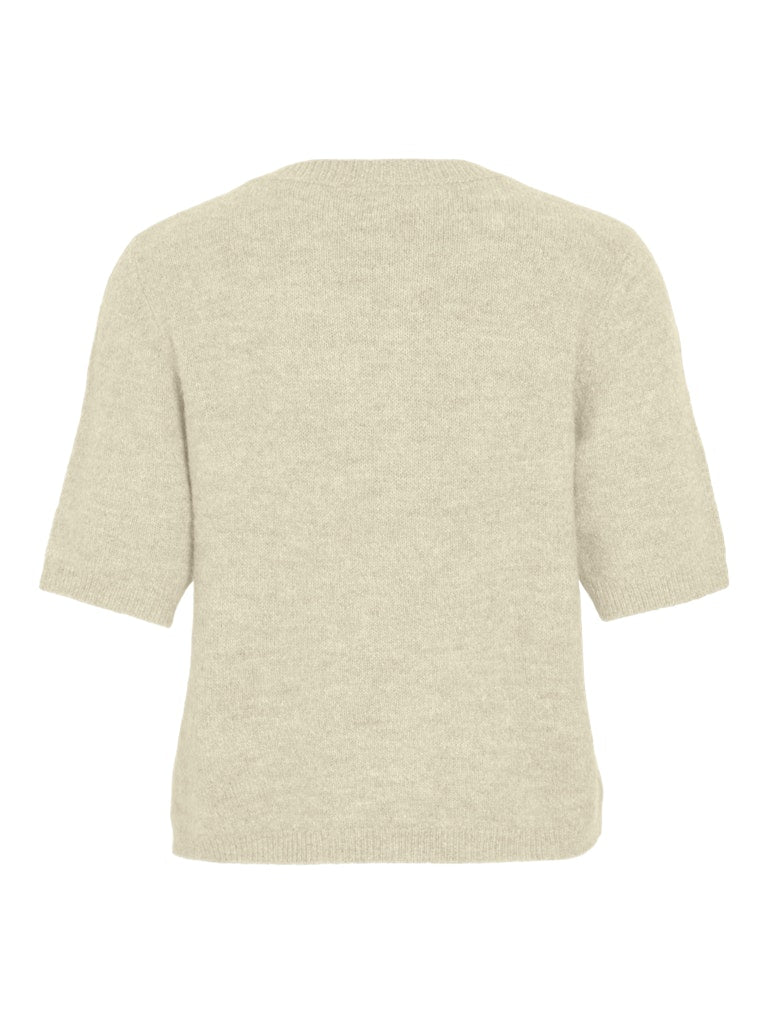 Pulls - Vidainty O-Neck 2/4 Knit Cardigan van Vila