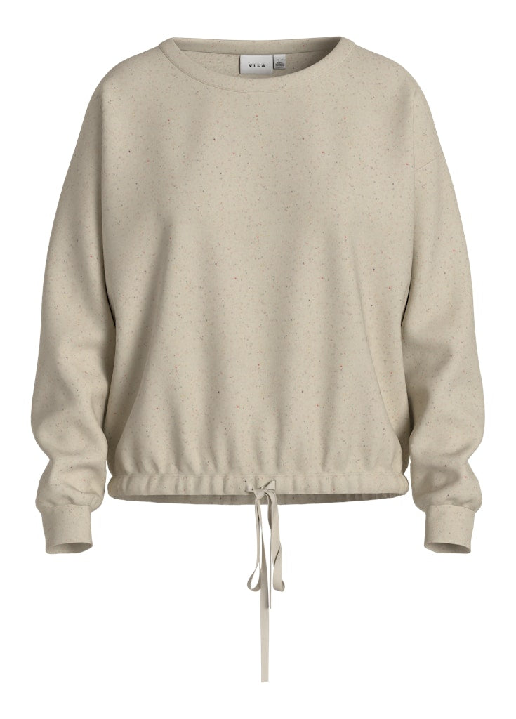 Birch Sweaters - Vimadera O-Neck L/S String Top van Vila