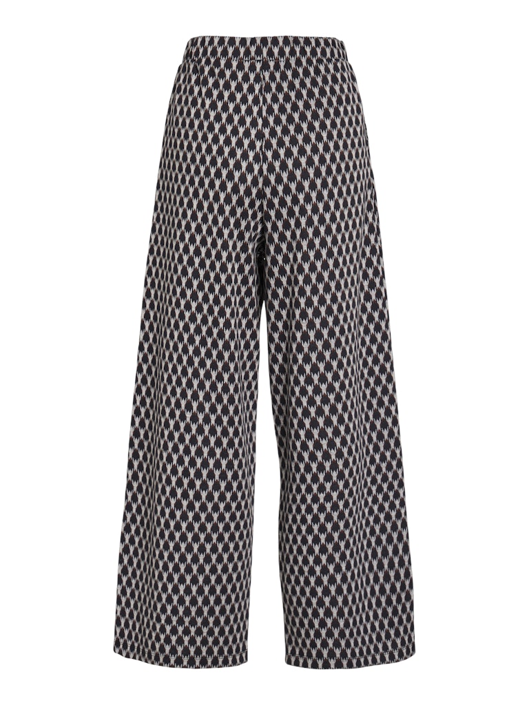 Birch Broeken - Vijaquard Hw 7/8 Wide Pants van Vila