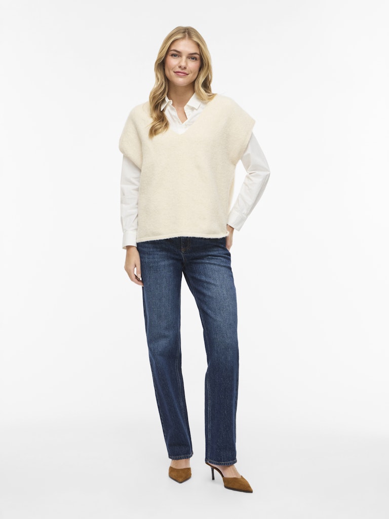 Vibenna Loose S/S Knit Top - Noos