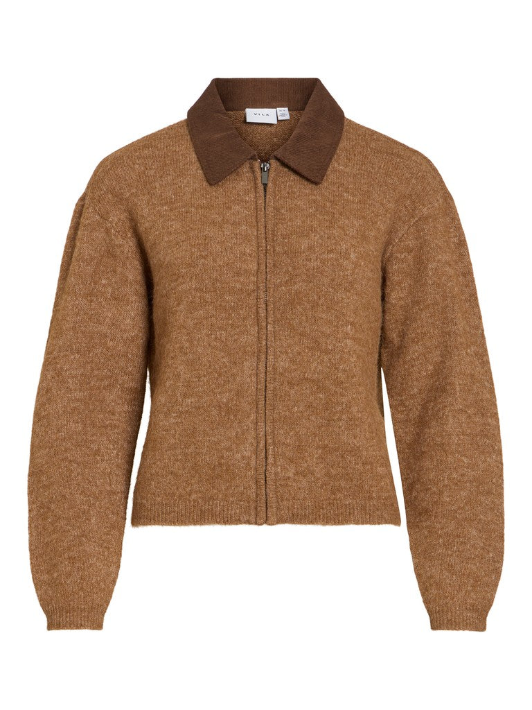 Vicipa Collar L/S Knit Cardigan