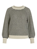 Pulls Visofina L/S Glitter Stripe Knit Top van Vila