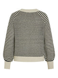 Pulls Visofina L/S Glitter Stripe Knit Top van Vila