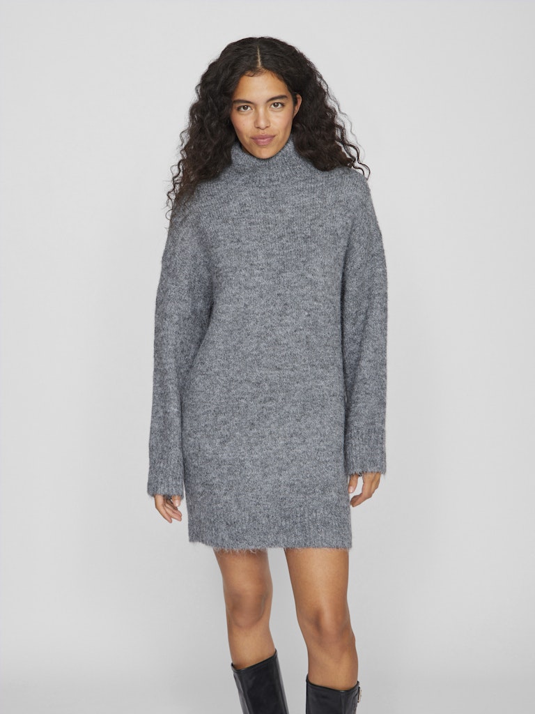 Jurken Vinynni L/S Knit Dress van Vila