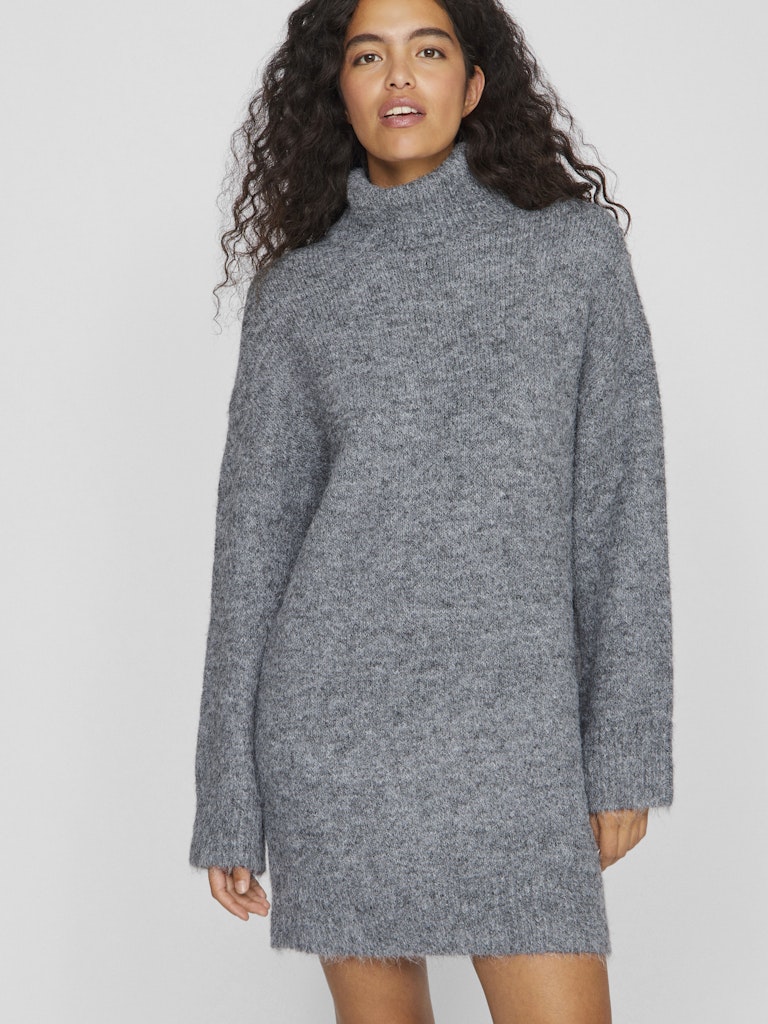 Jurken Vinynni L/S Knit Dress van Vila