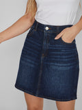 Dark blue denim Rokken - Vikaja Jaf DBD Denim Skirt - Noos van Vila