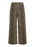 Jeans - Vichia Leopard Jeans van Vila