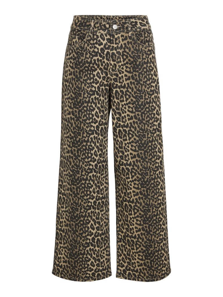 Jeans - Vichia Leopard Jeans van Vila