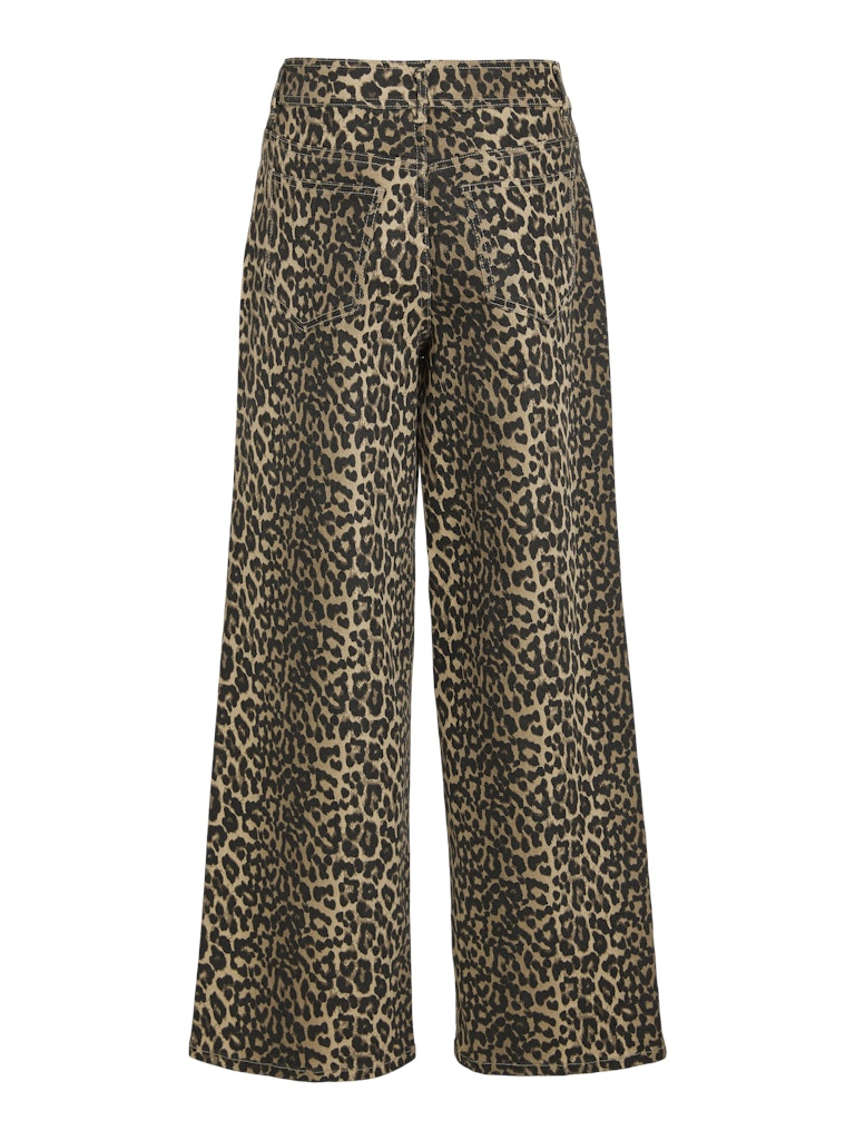 Jeans - Vichia Leopard Jeans van Vila