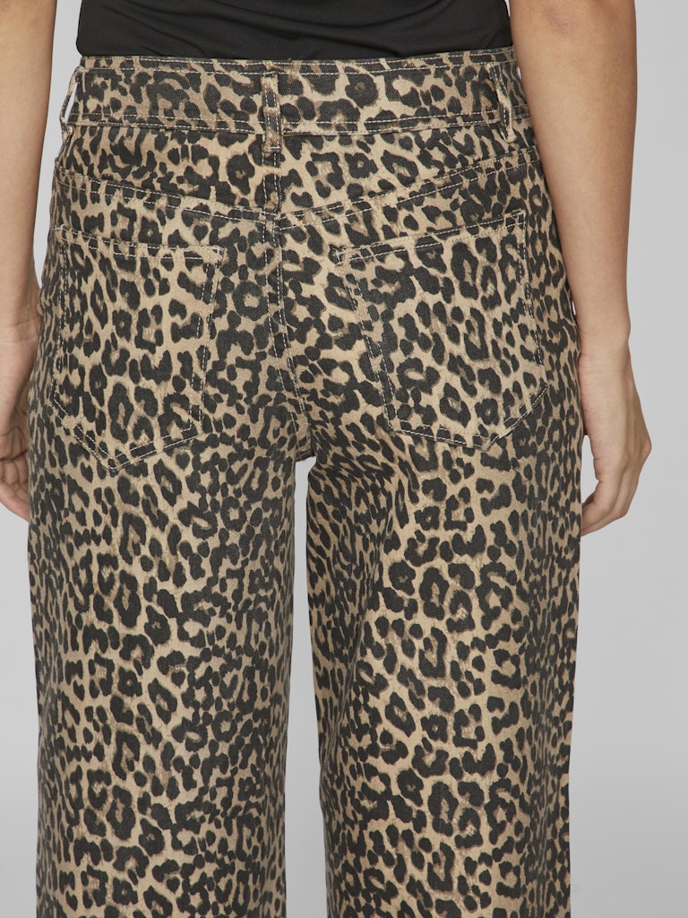 Jeans - Vichia Leopard Jeans van Vila