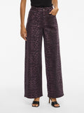 Fig Jeans - Vichia Hw Colorful Leo Jeans van Vila