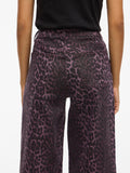 Jeans - Vichia Hw Colorful Leo Jeans van Vila