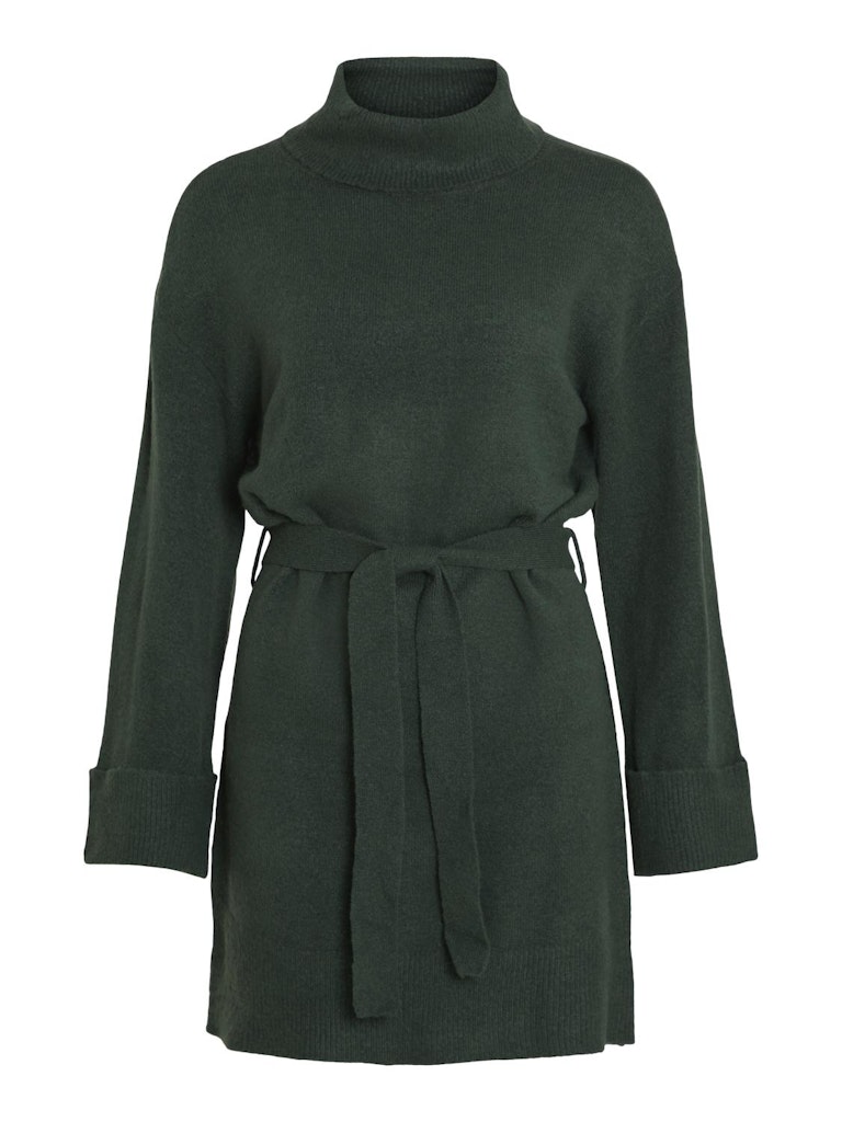 Jurken Virolfie L/S Tie Belt Knit Dress - Noos van Vila