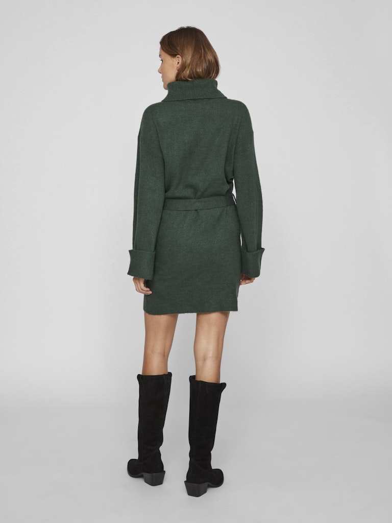 Jurken Virolfie L/S Tie Belt Knit Dress - Noos van Vila