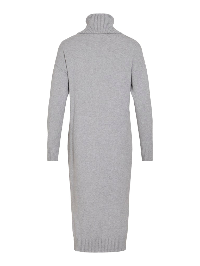 Jurken Viril Roll Neck L/S Midi Dress Noos - AW24 van Vila