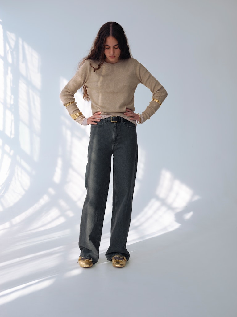 Jeans - Vifreya Jaf Hw Jeans grey Noos - cd van Vila