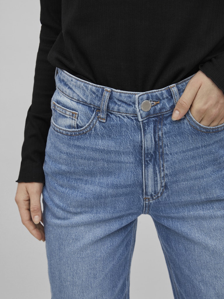 Jeans - Vikelly Jaf Hw Straight Jeans Noos van Vila