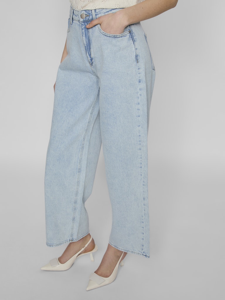 Light Blue Denim wash096 Jeans - Vifreya Jaf Hw Jeans - Noos SS25 van Vila