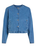 Jassen - Vireba L/S O-Neck Denim Jacket Noos - SS25 van Vila