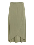 Oil Green Rokken - Vimodala Hw Wrap Skirt Noos - SS25 van Vila