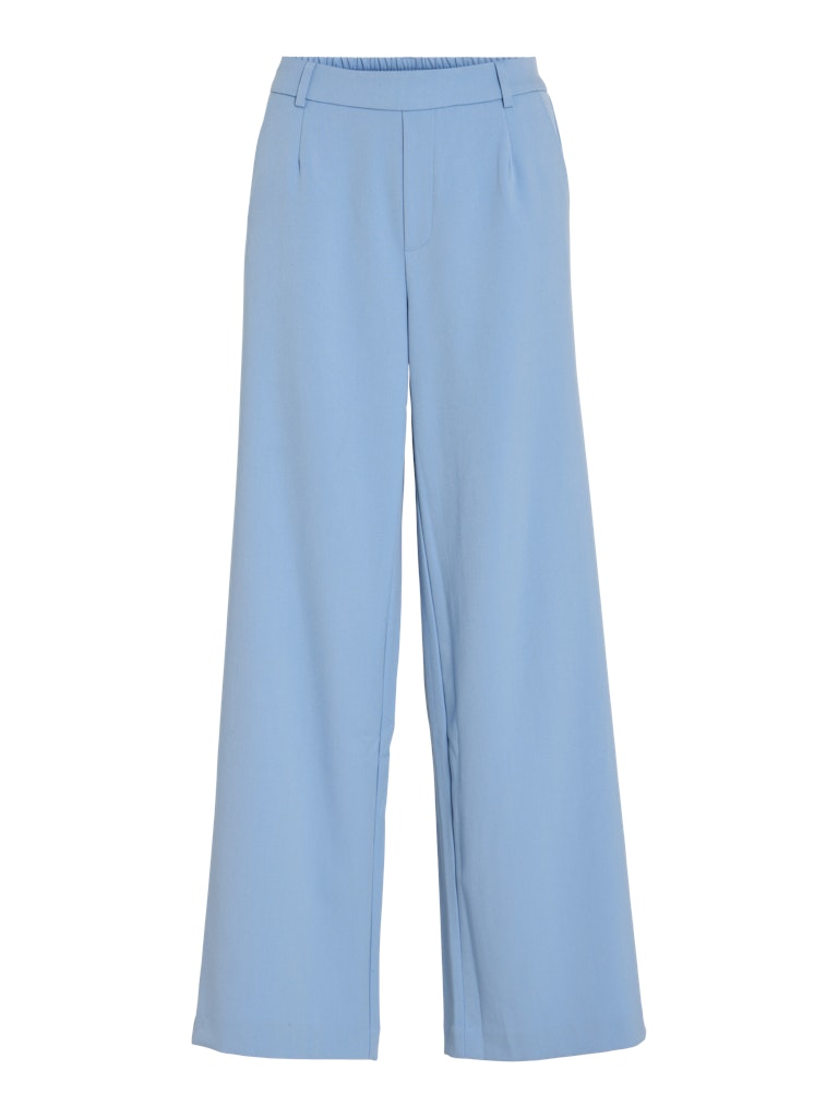 Blissful Blue Broeken - Vivarone Hw Wide Pant Noos - SS25 van Vila