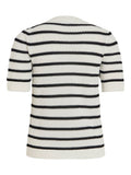 Pulls - Vidalo O-Neck S/S Stripe Knit Noos - SS25 van Vila