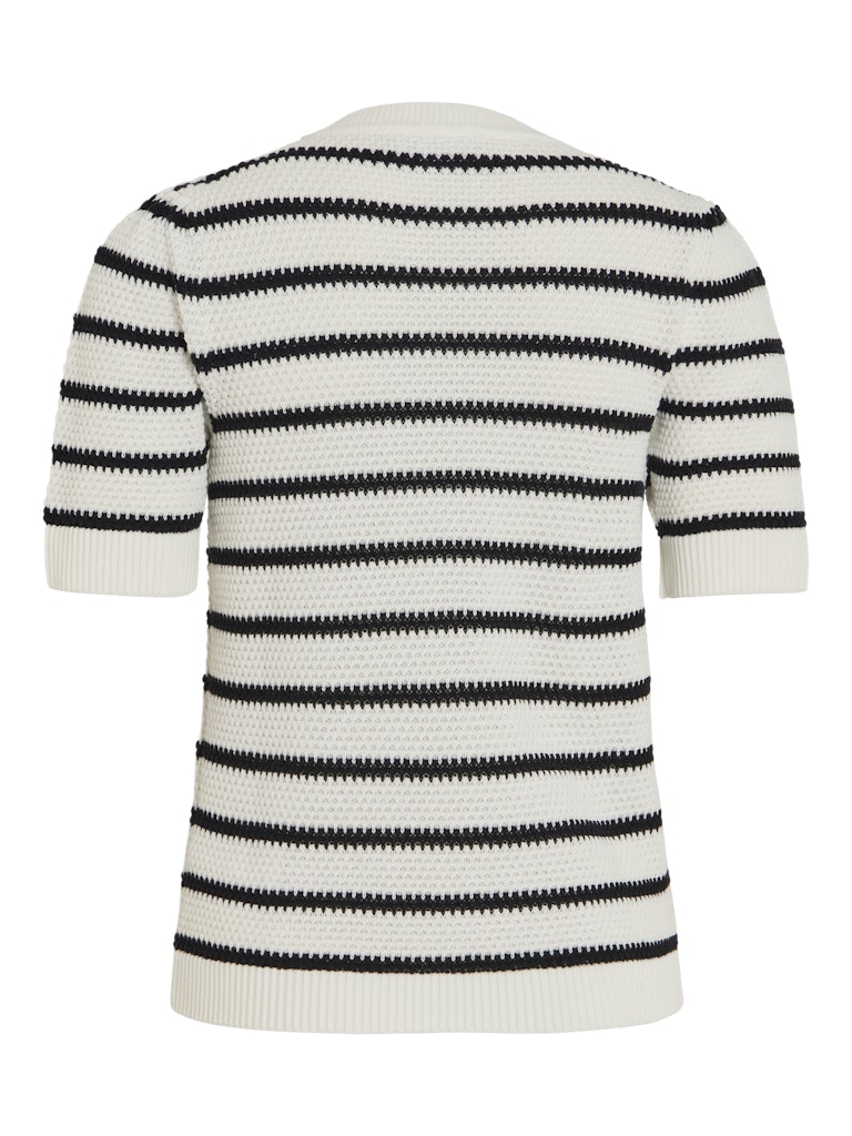 Pulls - Vidalo O-Neck S/S Stripe Knit Noos - SS25 van Vila