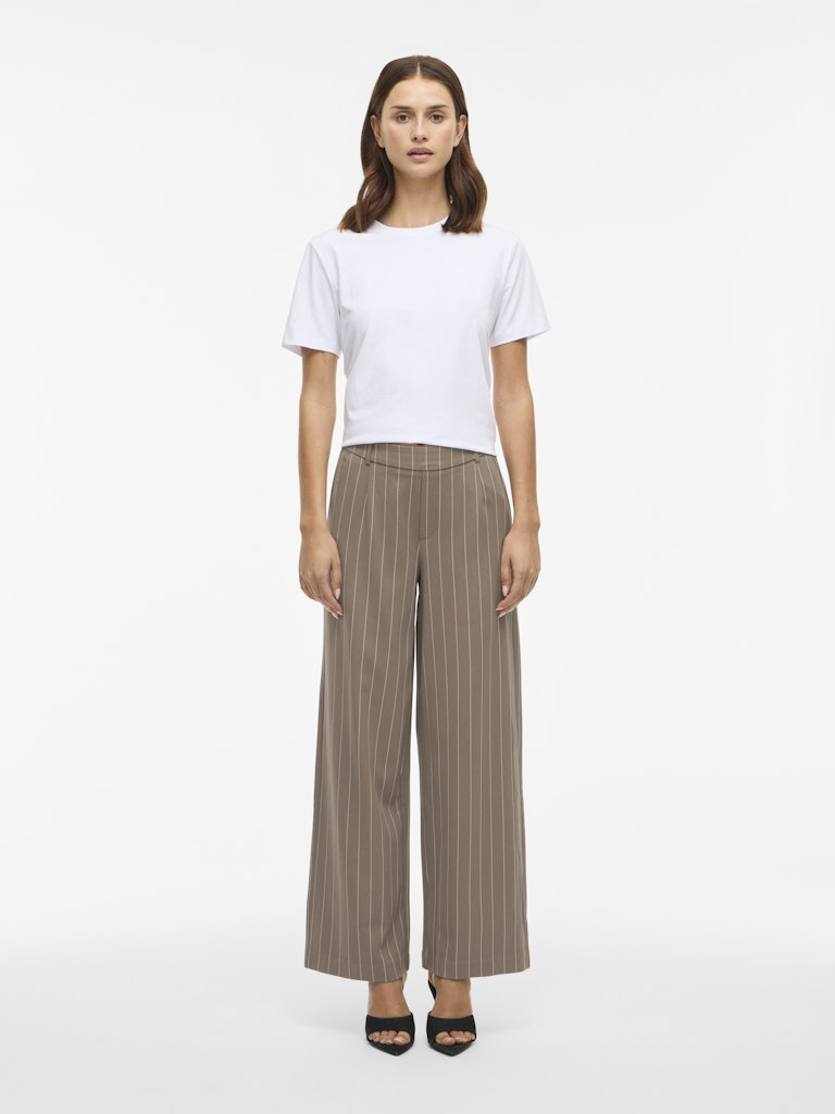 Broeken - Vivarone Pattern Hw Wide Pant - Noos van Vila