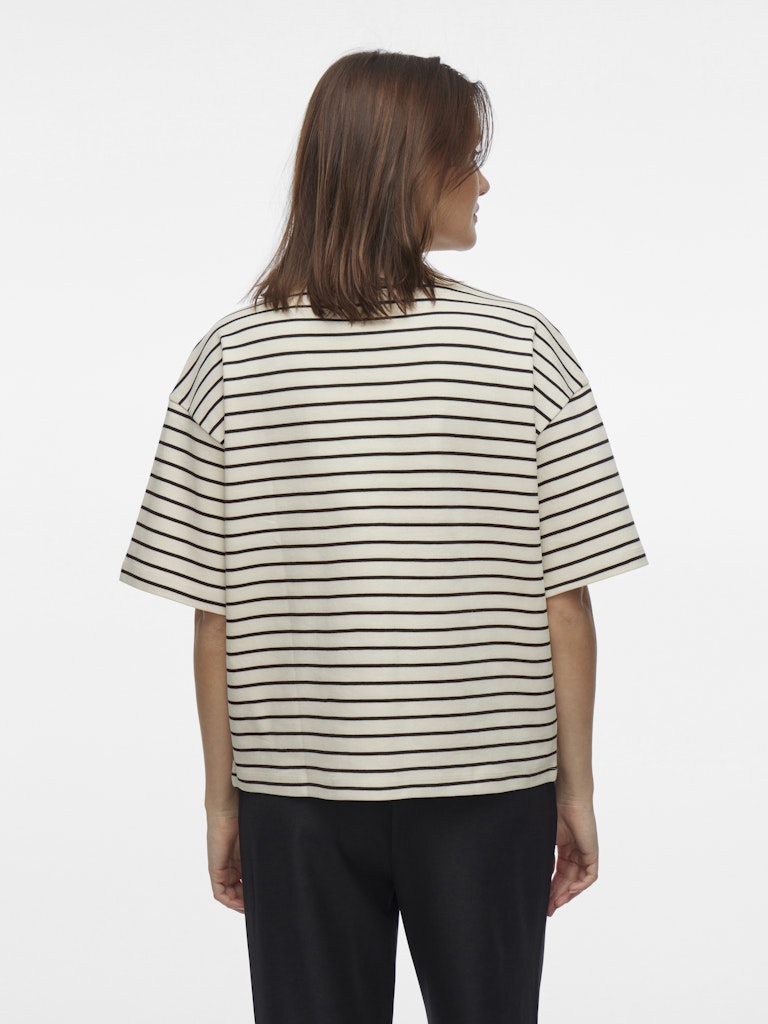 T-shirts - Visinny V-Neck S/S Top van Vila