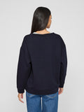 Tops - Vimaldea Emb O-Neck L/S Top van Vila