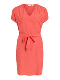 Jurken - Viprisilla V-Neck S/S Dress van Vila