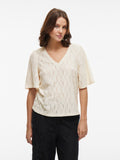 Tops - Vimarcella V-Neck 2/4 Top van Vila