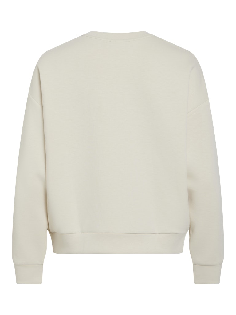 Sweaters - Vireflect New Emb L/S Sweat Top van Vila